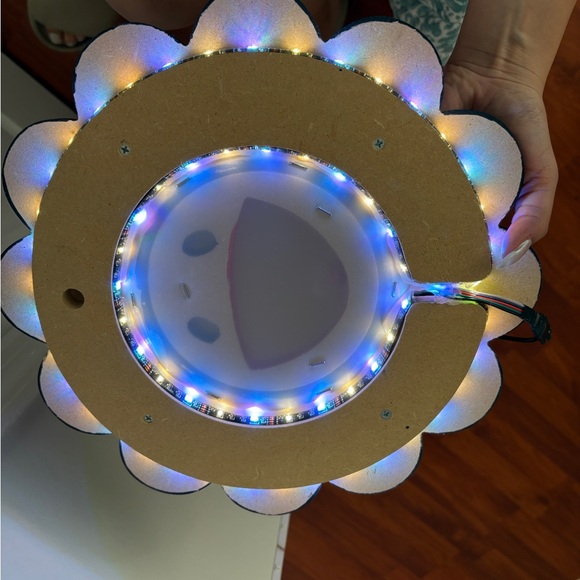 Multicolor Smiling Flower Wall Decor - Picture 10 of 10